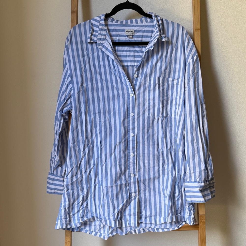 Rhythm. - Sicily Oversized Shirt Overswim